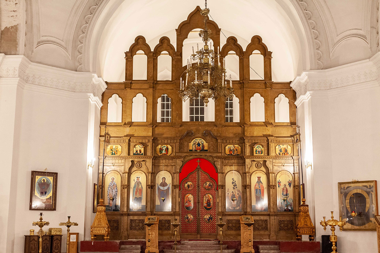 В Свято-Троицком кафедральном соборе г. Уржума установлен иконостас