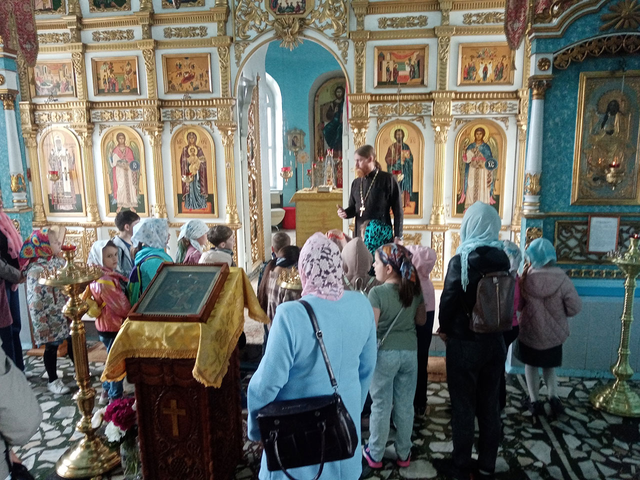 Посещение храма Шереметьево